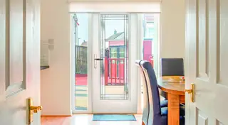 Harrington door, pictured in White