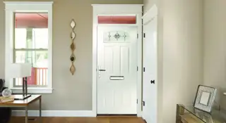West Waterloo 1 door, pictured in White